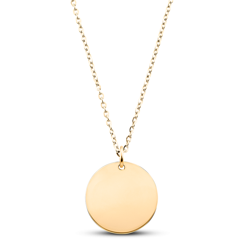 Gepersonaliseerde Illustratie Ketting - Gold - 62