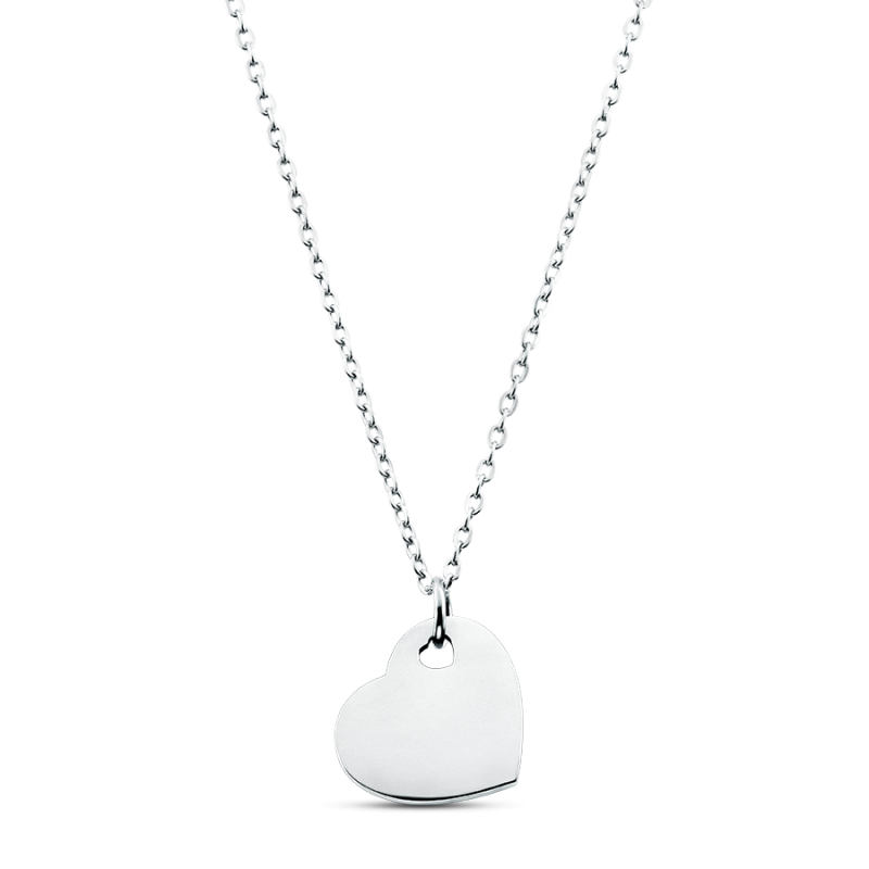 Gepersonaliseerde Handschrift Ketting - Silver - 60