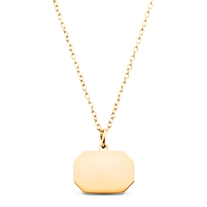 Gepersonaliseerde Illustratie Ketting - Gold - 62