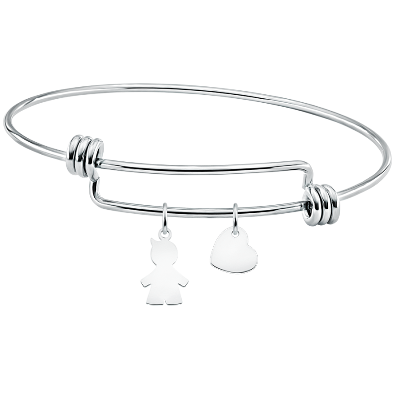 Gepersonaliseerde Zoon Liefde Bedelarmband - Silver - 60