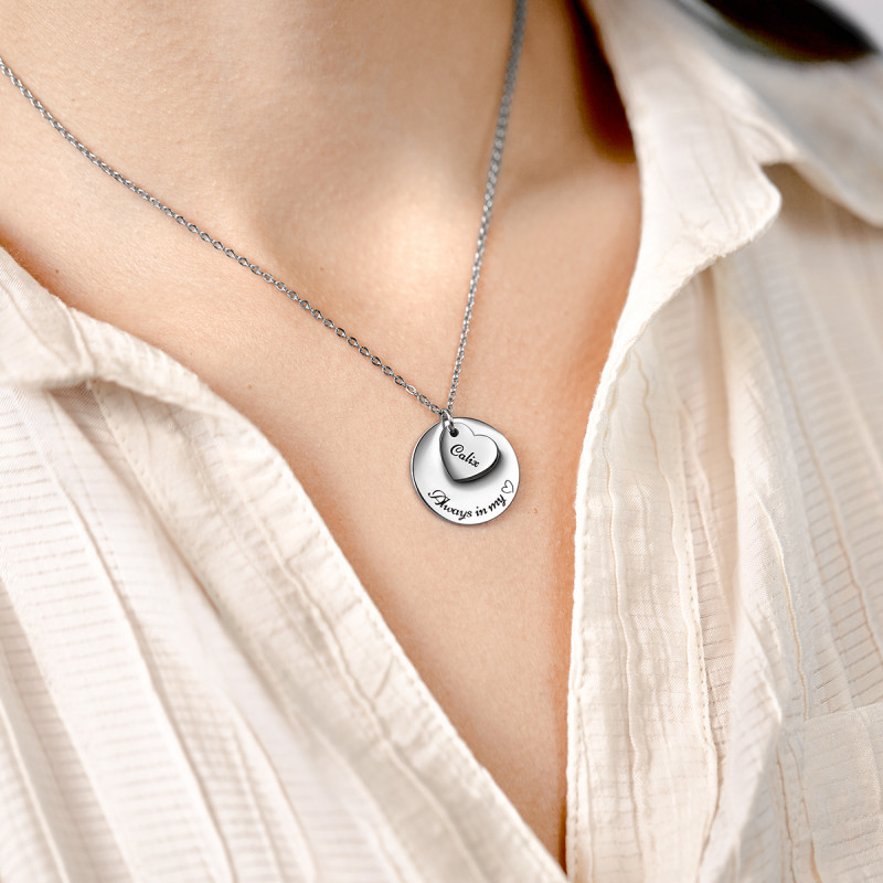 Gepersonaliseerde Mini-Hart Ketting