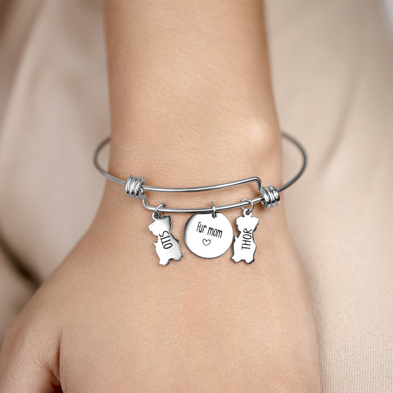 Gepersonaliseerde Meerdere Honden Armband